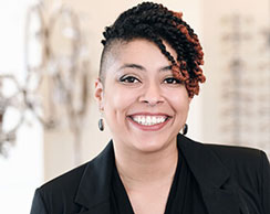 Emena Santiago, Optician and Practice Manager