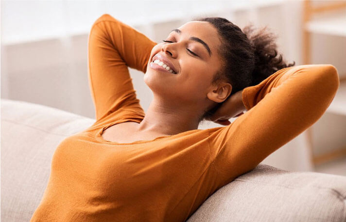 Woman Relaxing