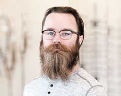 Scott Schell, C Distinctive Eyewear Optical Lab Apprentice